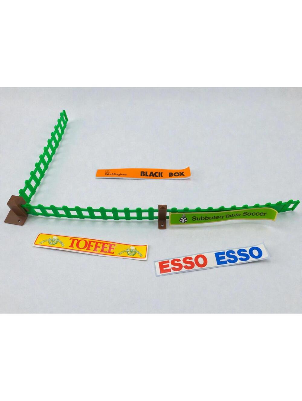 Vintage Subbuteo C108 Interlocking Plastic Fence Surround Set Complete Boxed